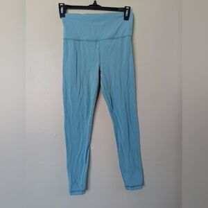 Athleta Elation Ultra High Rise 7/8 Legging, Aqua Blue (SIZE XS)